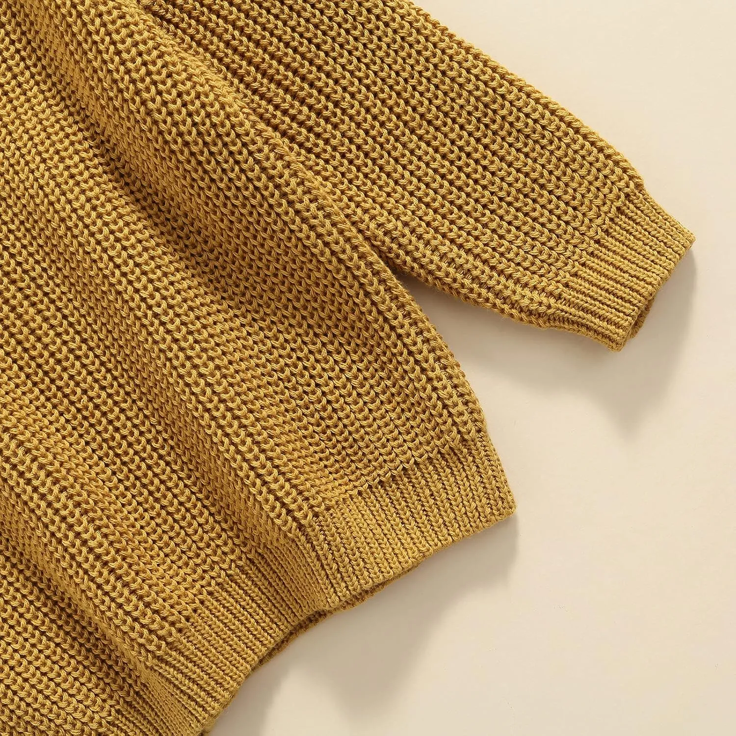 Baby Girl Boy Knit Sweater Blouse Pullover Sweatshirt Warm Crewneck Long Sleeve Tops for Infant Toddler
