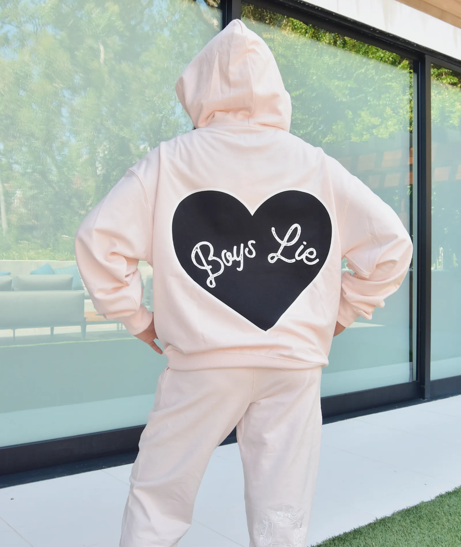 Boys Lie Women Tan Charmer V2 Hoodie