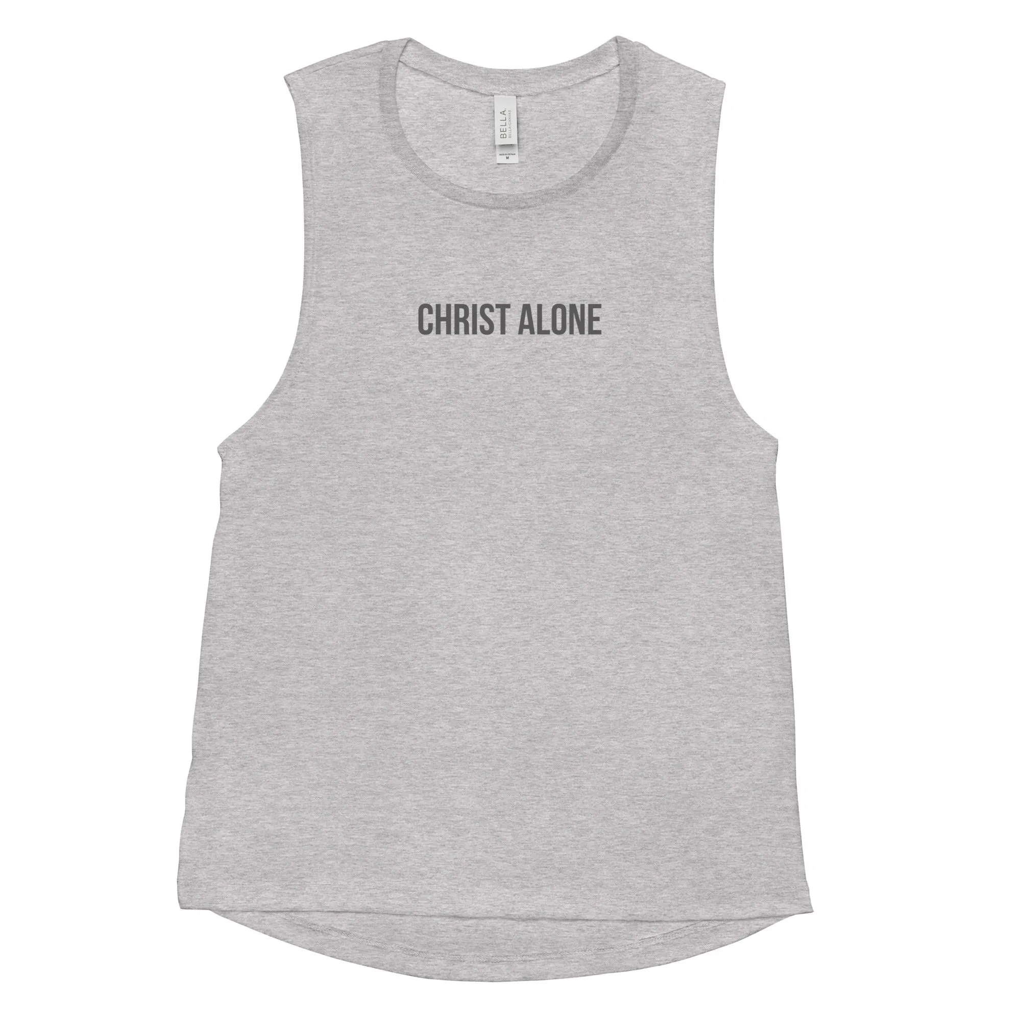 Christ Alone Women's Muscle Tank