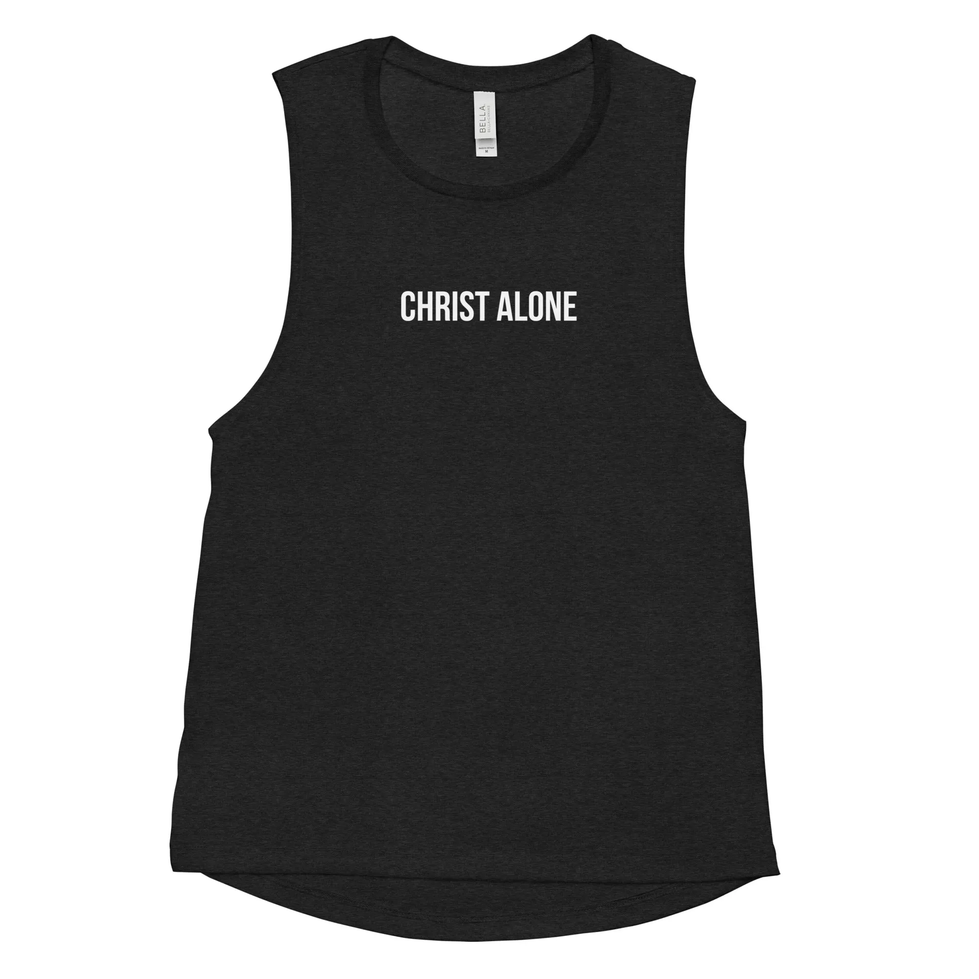 Christ Alone Women's Muscle Tank