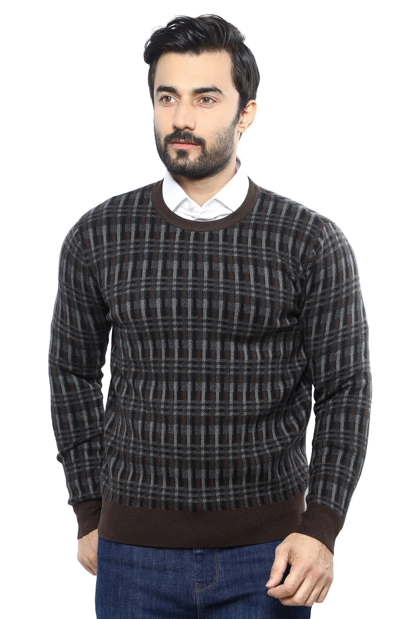 Crew Neck Full Sleeves Sweater