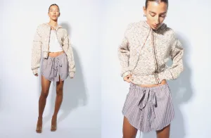 Multi Color Mini Skirt