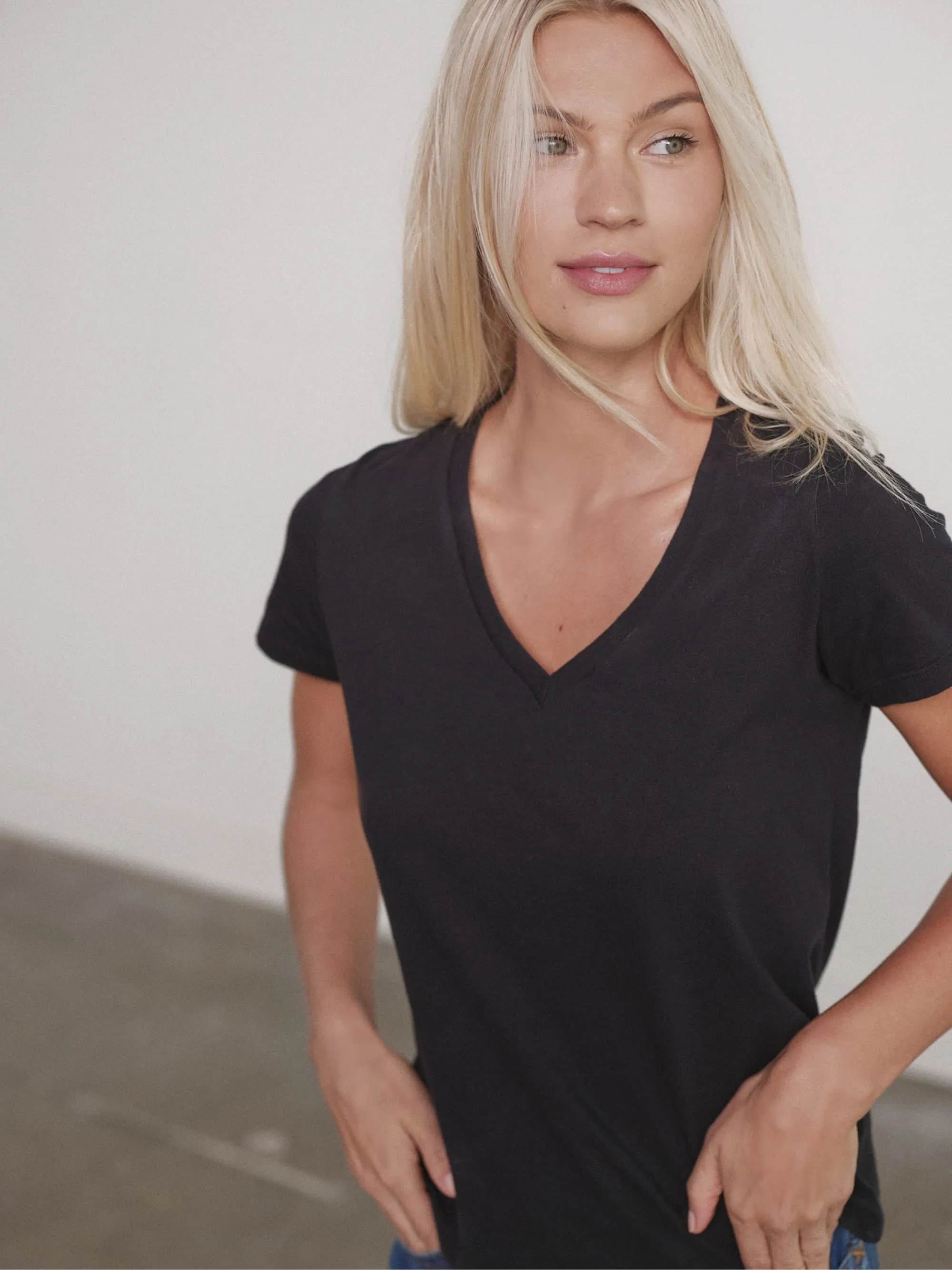 Organic V-Neck Tee