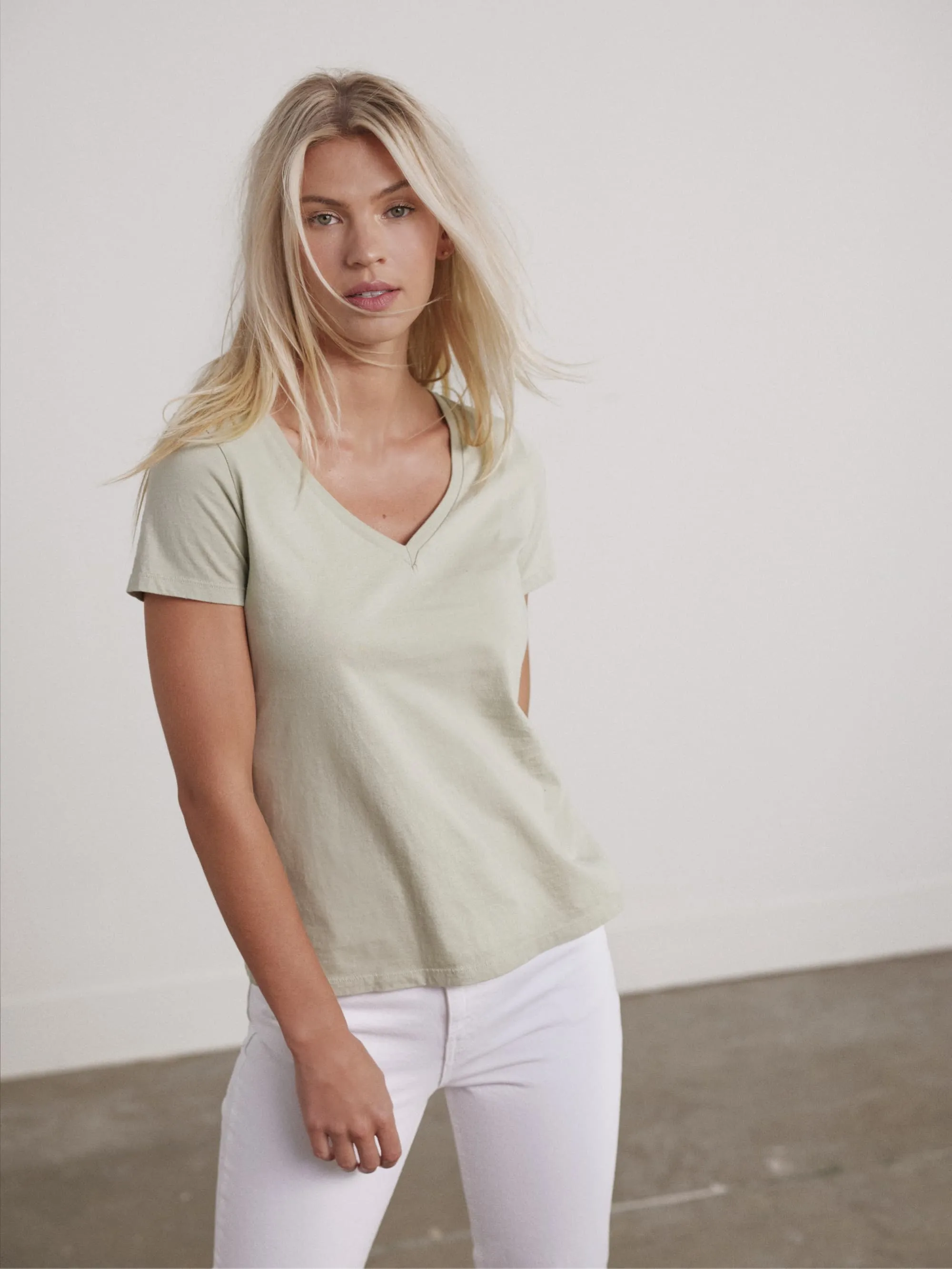 Organic V-Neck Tee