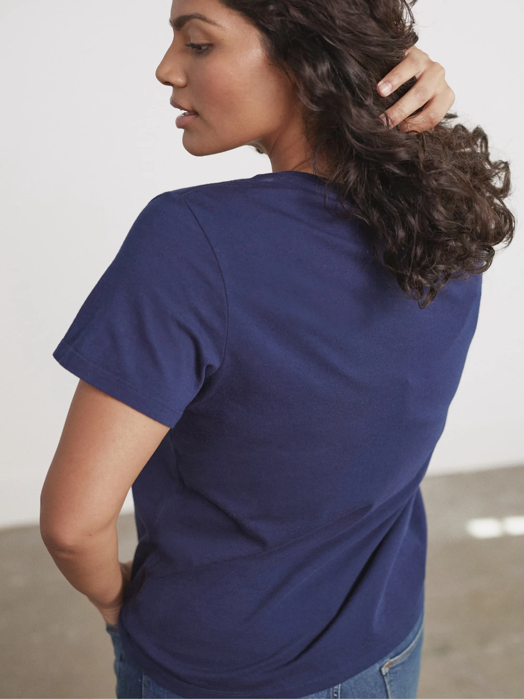 Organic V-Neck Tee
