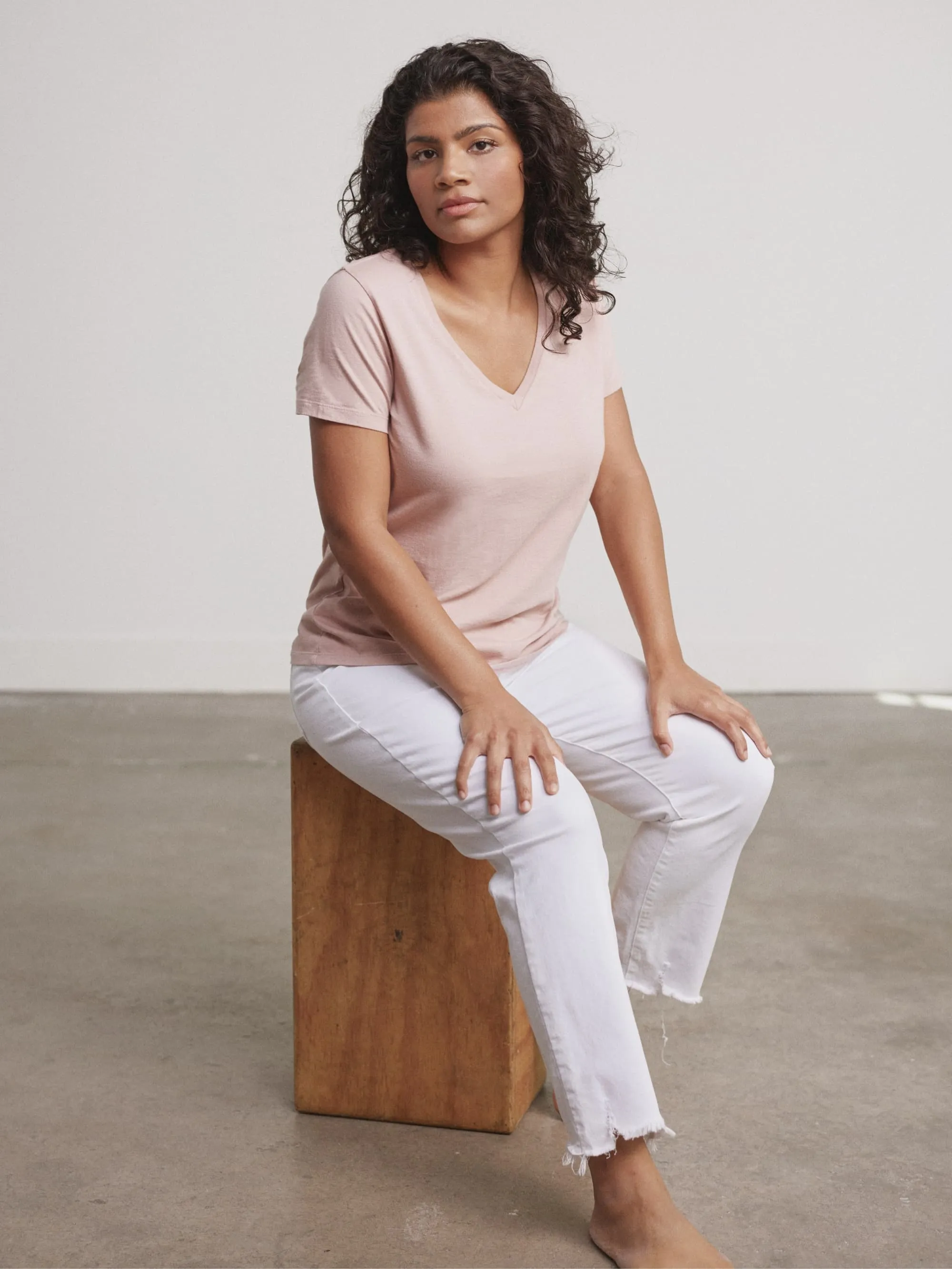Organic V-Neck Tee