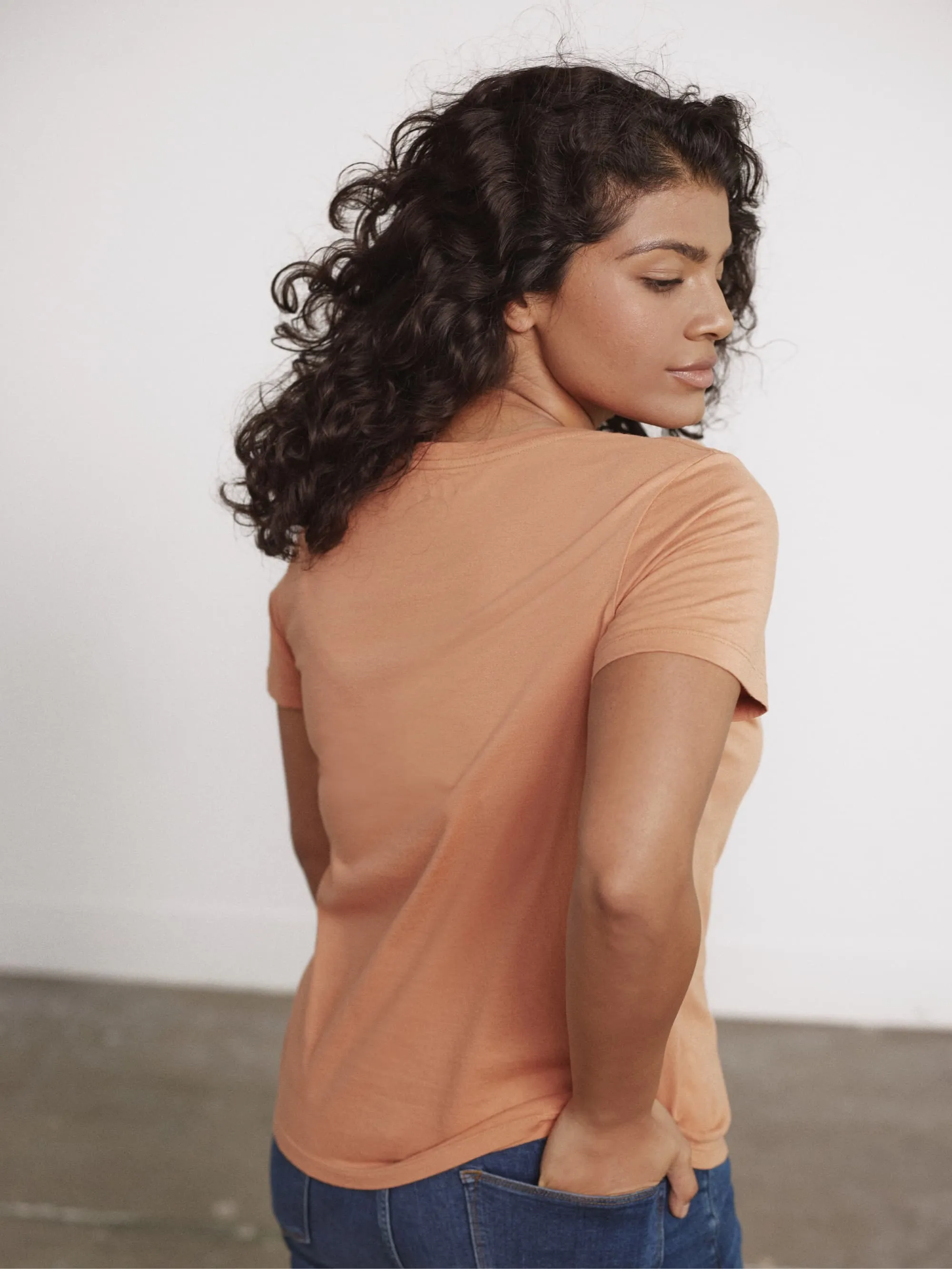 Organic V-Neck Tee