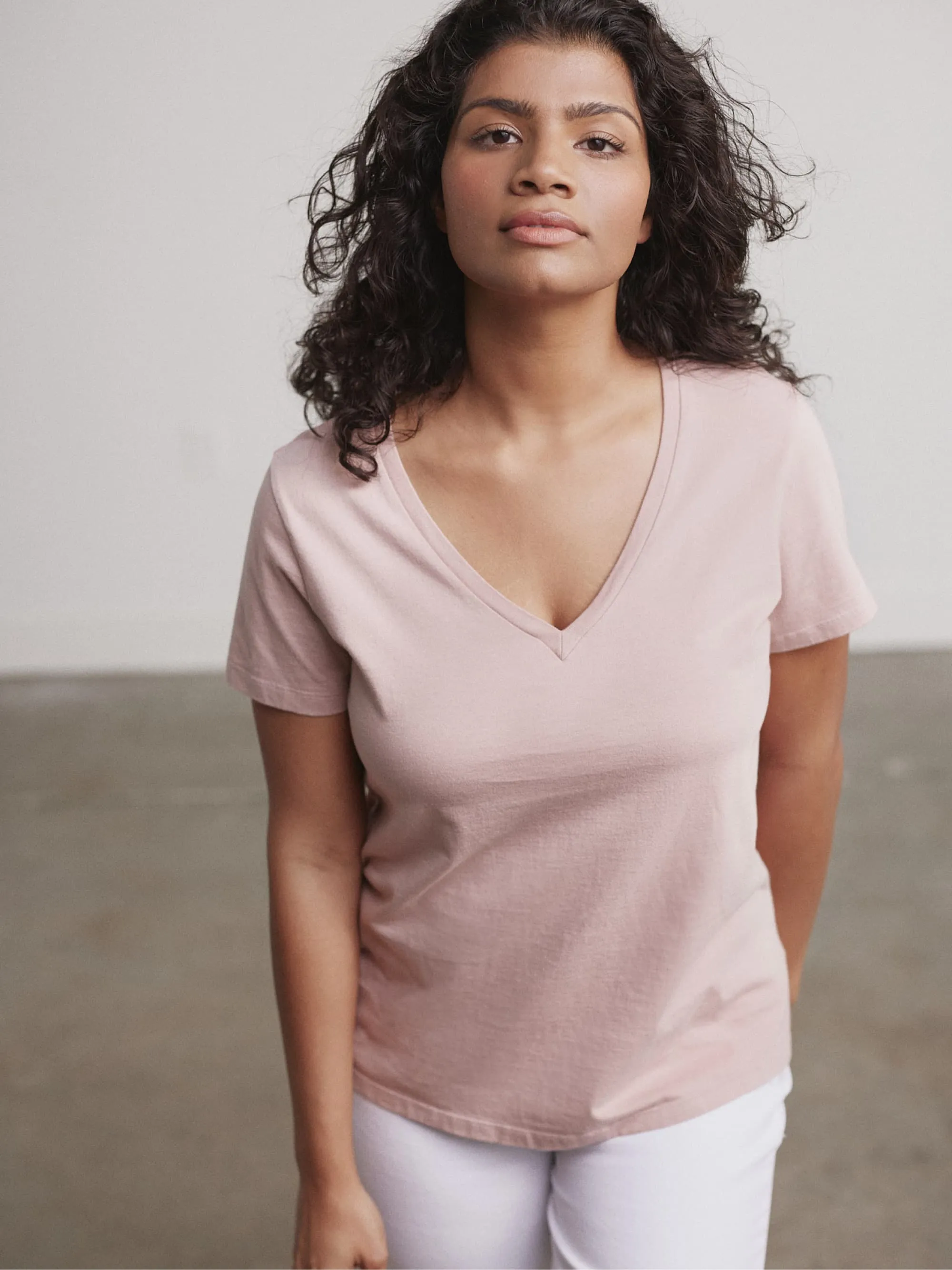 Organic V-Neck Tee