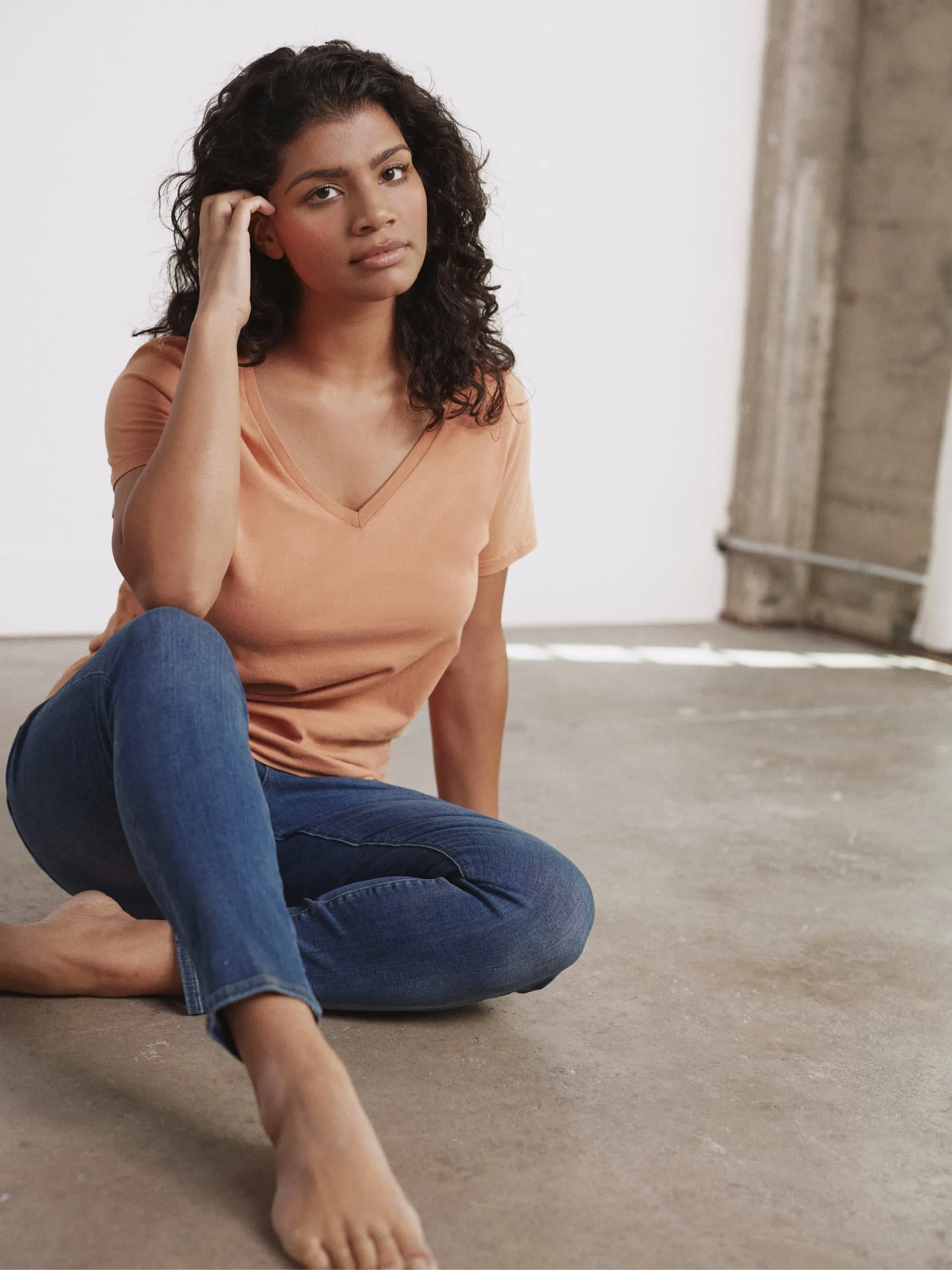 Organic V-Neck Tee