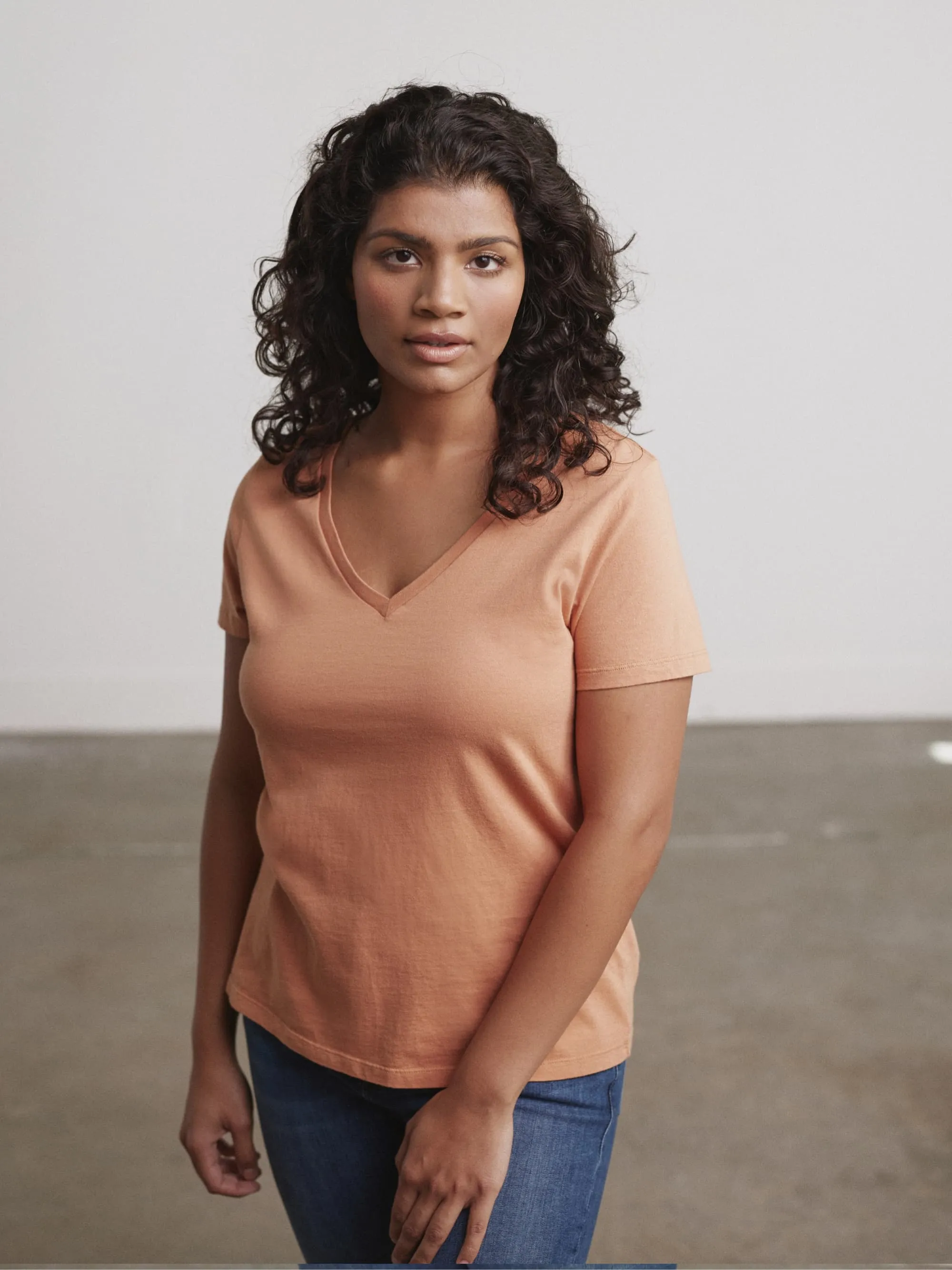 Organic V-Neck Tee