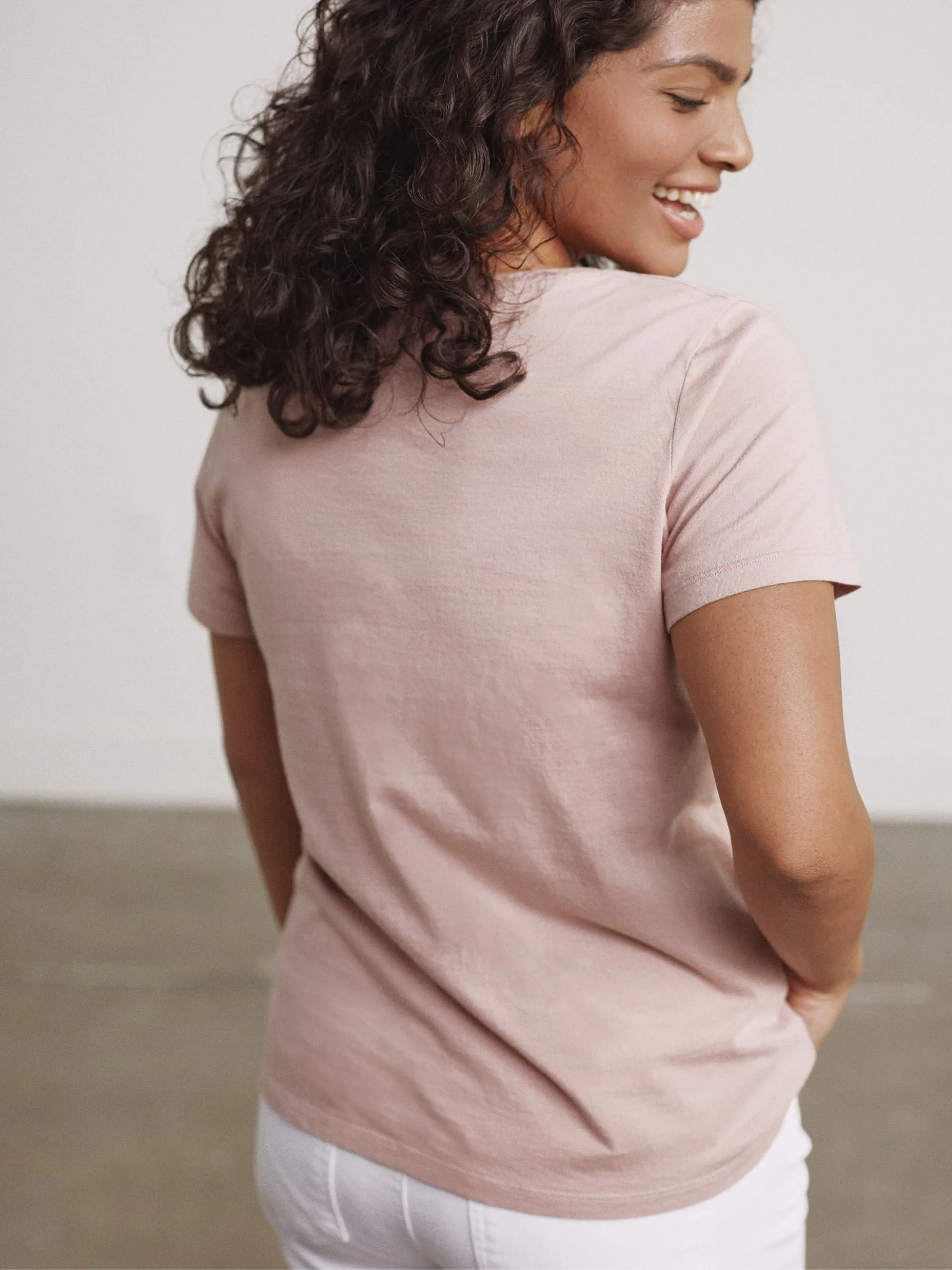 Organic V-Neck Tee