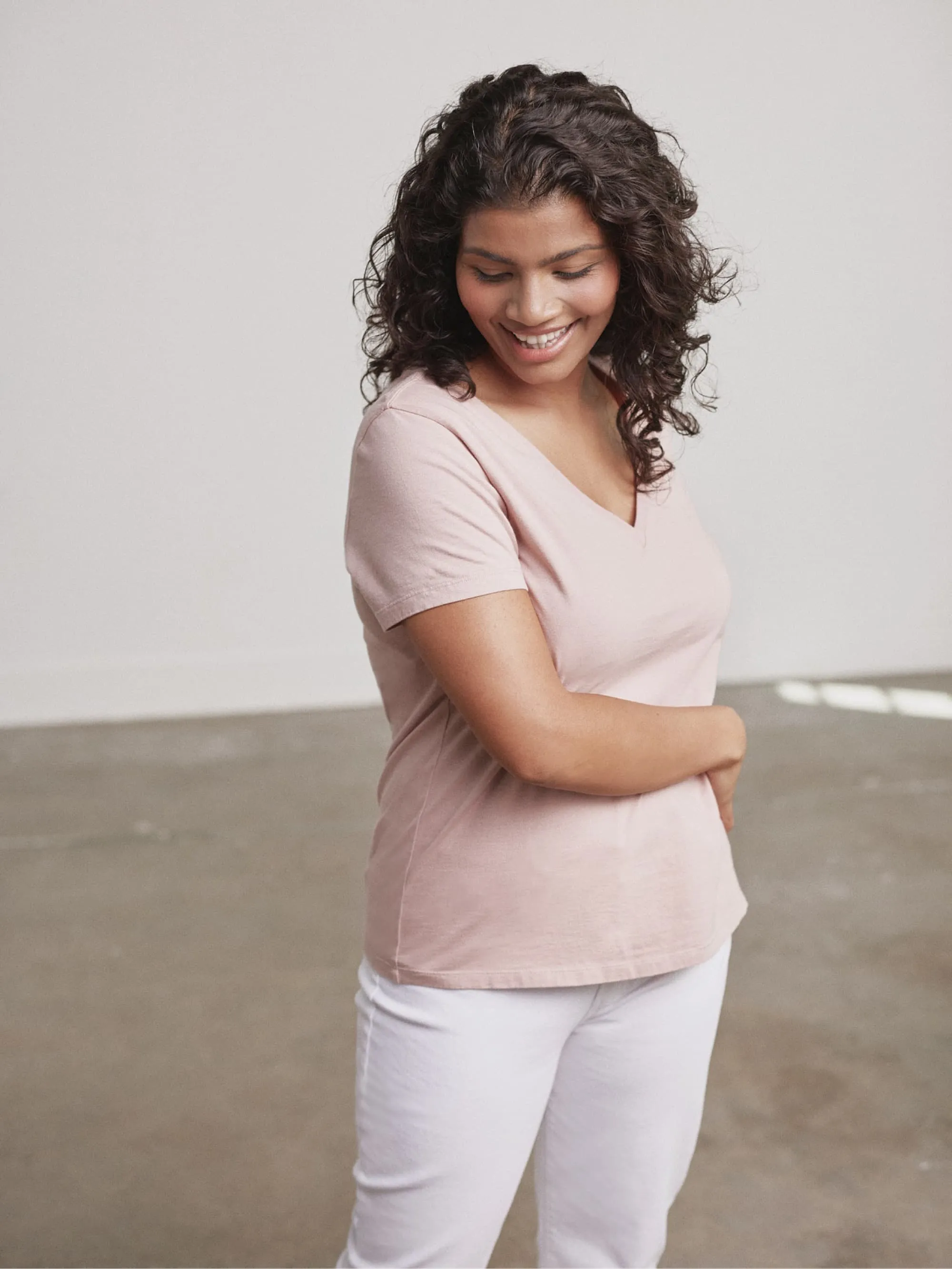 Organic V-Neck Tee