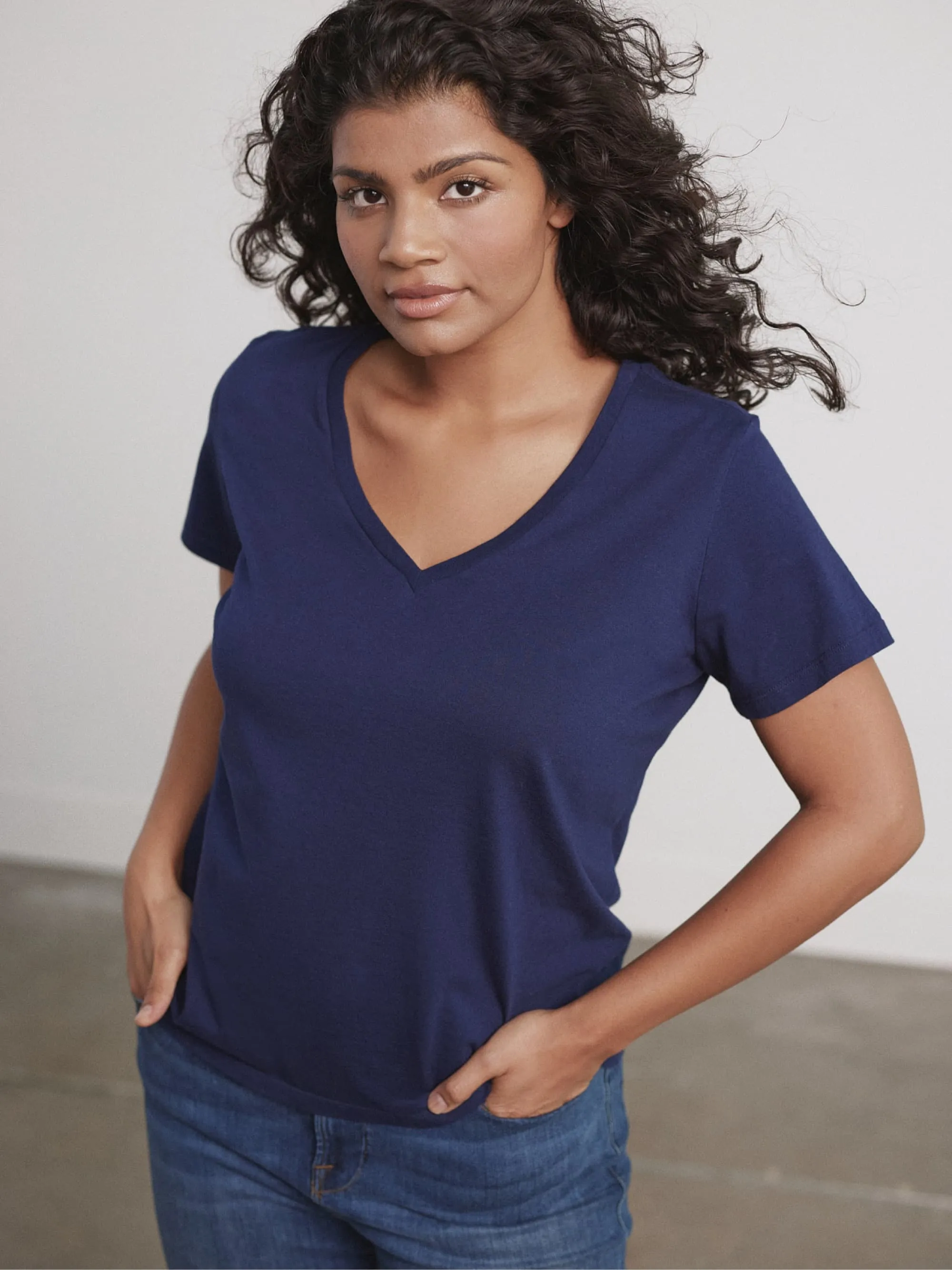 Organic V-Neck Tee