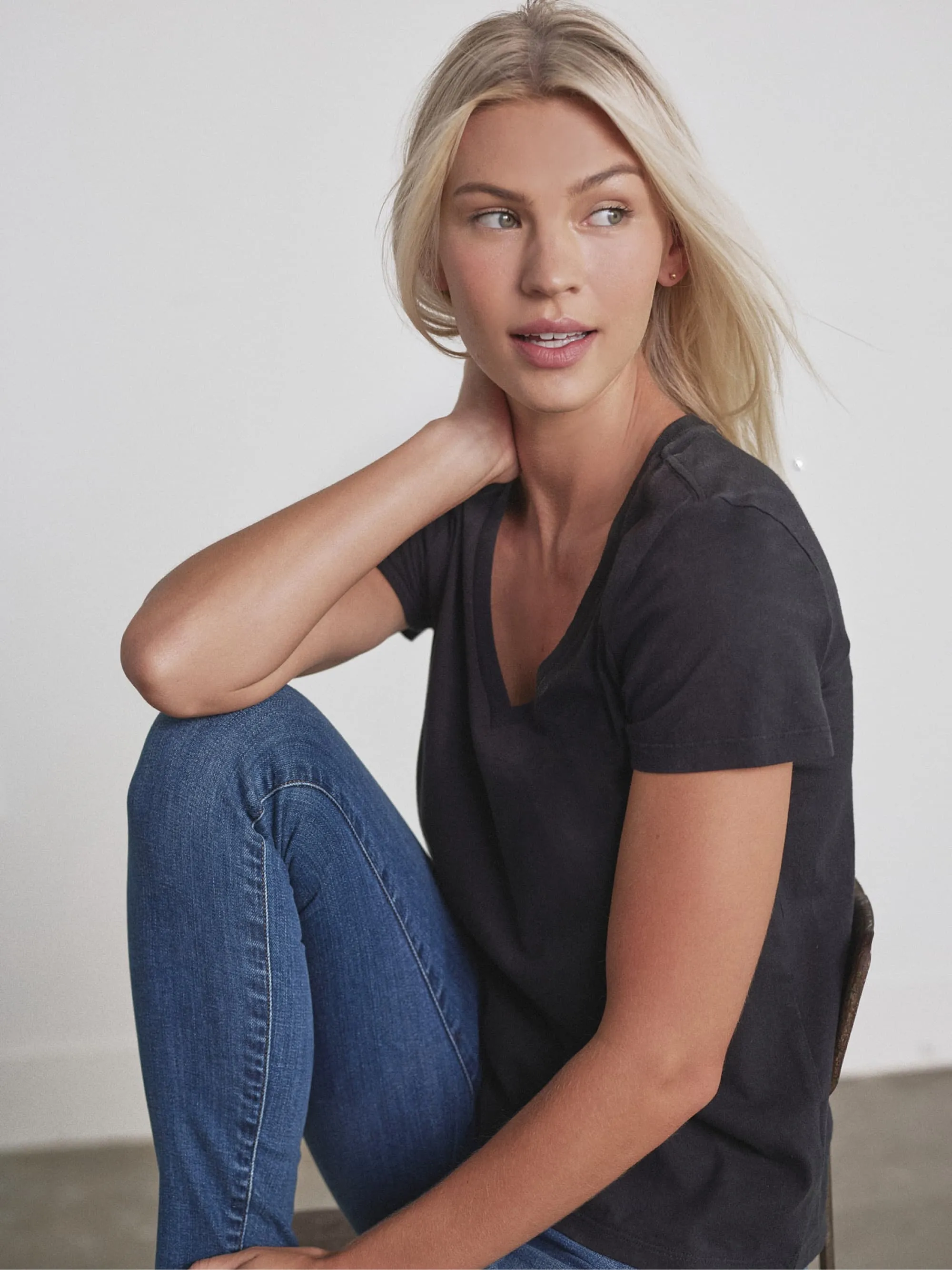 Organic V-Neck Tee