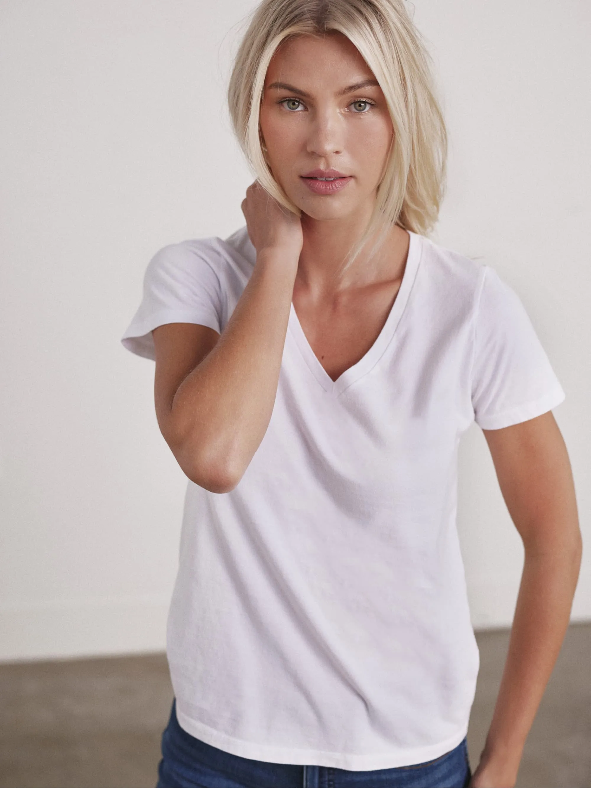 Organic V-Neck Tee