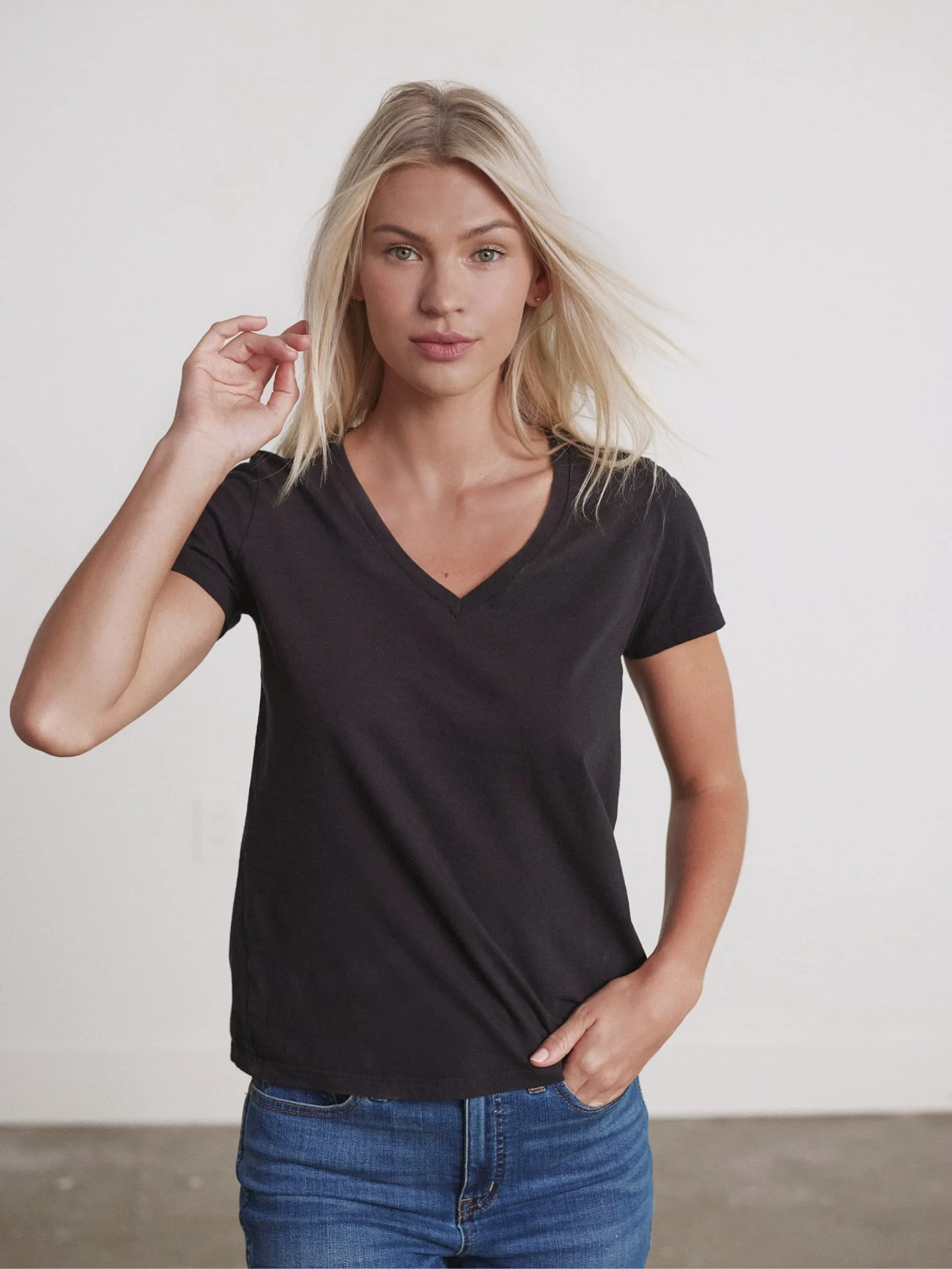 Organic V-Neck Tee