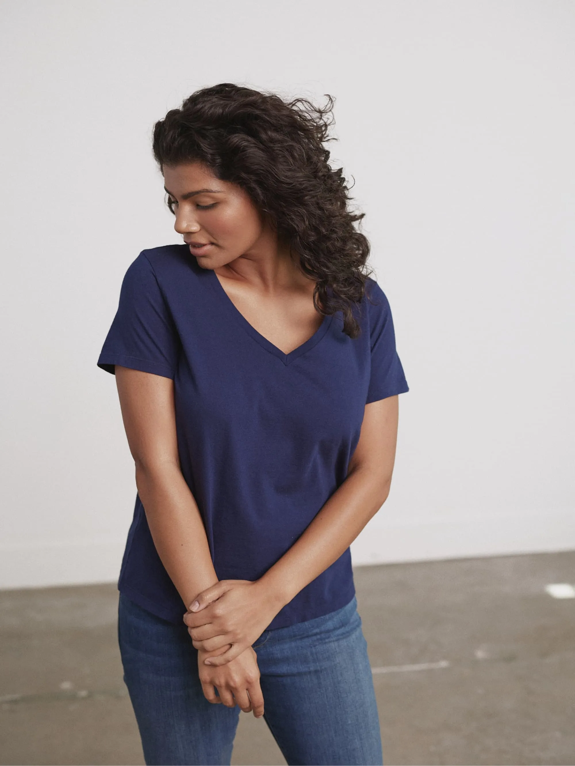 Organic V-Neck Tee