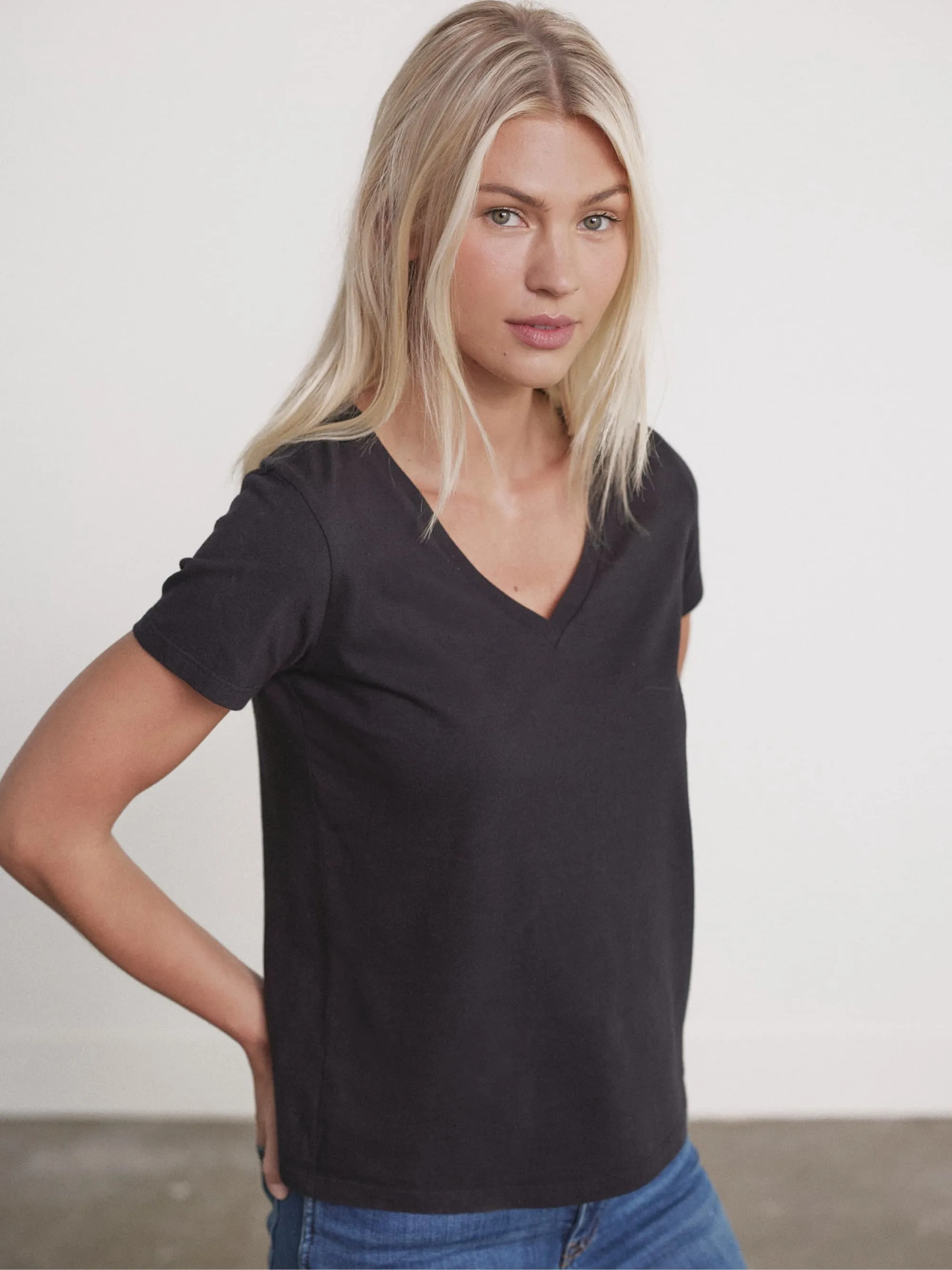 Organic V-Neck Tee