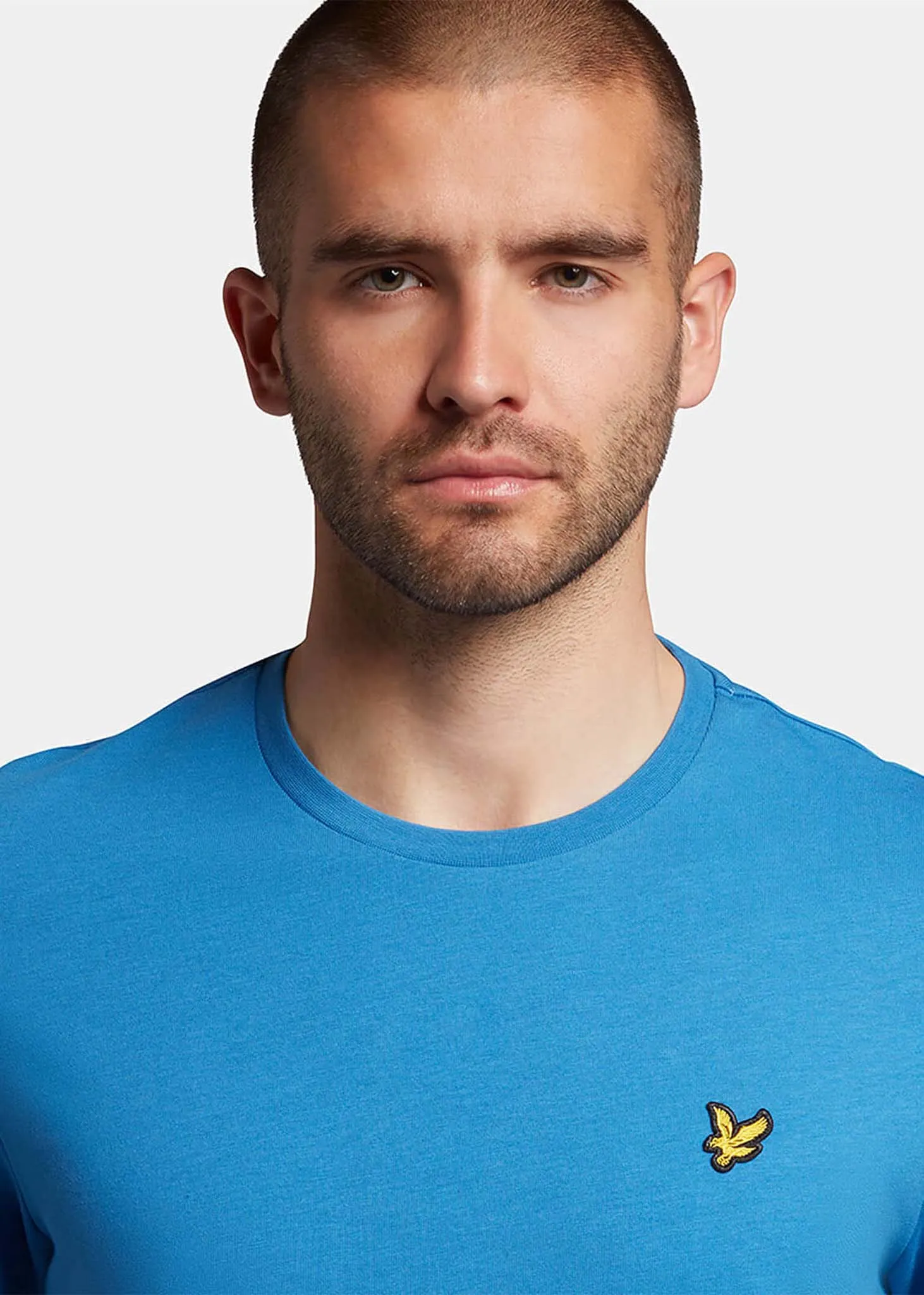 Plain t-shirt - spring blue