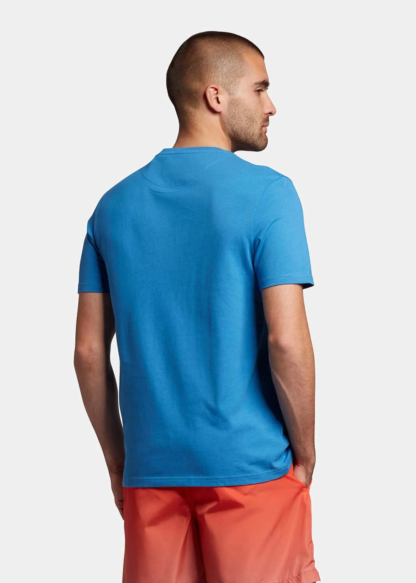 Plain t-shirt - spring blue