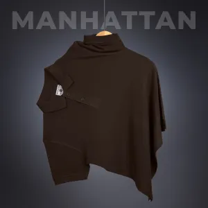 Pure Cotton Polo Plain T Shirts (Coffee Brown) Without Pocket
