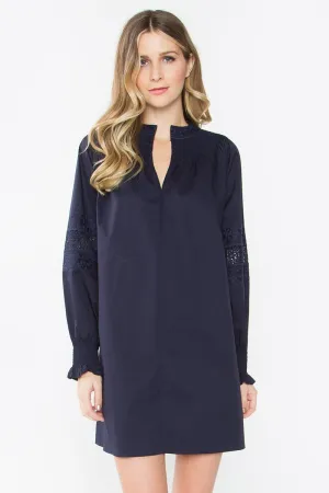 Sonelle Poplin Peasant Dress