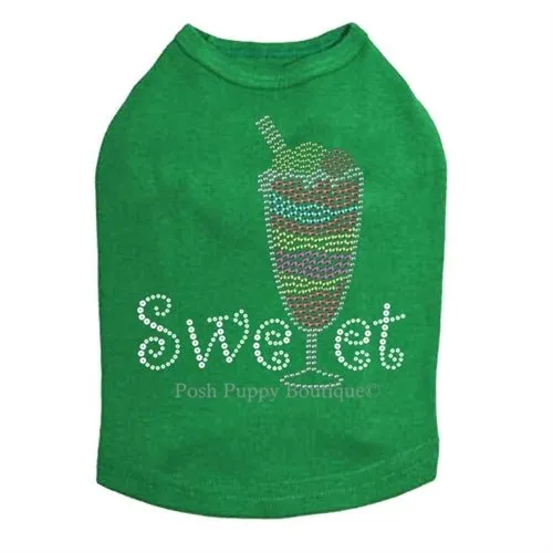 Sweet Parfait Rhinestones Tanks- Many Colors