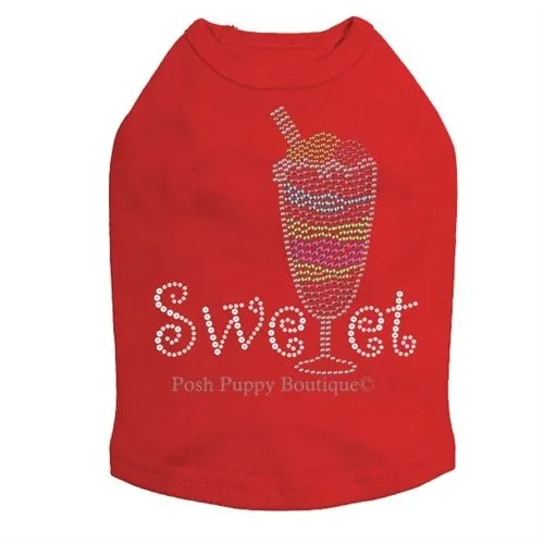 Sweet Parfait Rhinestones Tanks- Many Colors