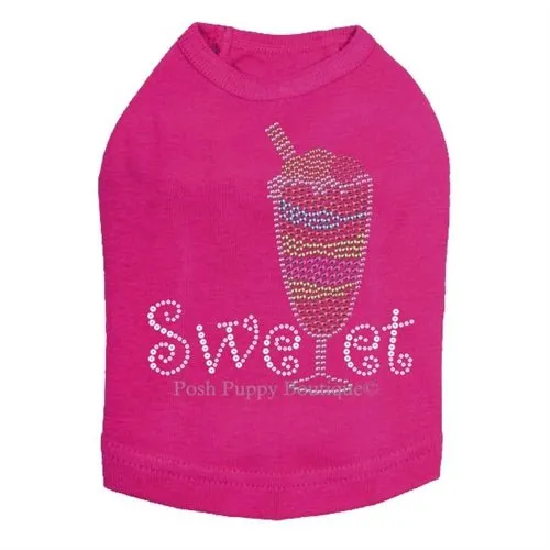 Sweet Parfait Rhinestones Tanks- Many Colors