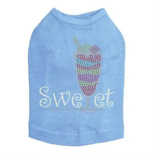 Sweet Parfait Rhinestones Tanks- Many Colors