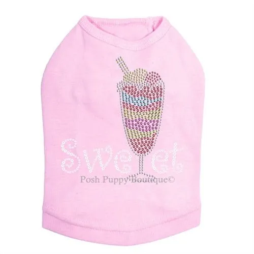 Sweet Parfait Rhinestones Tanks- Many Colors