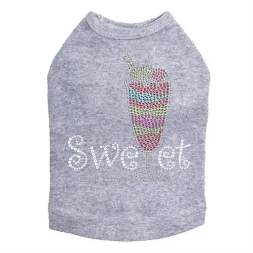 Sweet Parfait Rhinestones Tanks- Many Colors