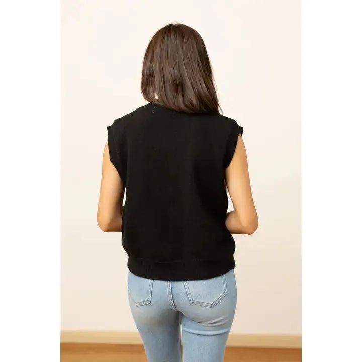 The Midnight Bow Vest