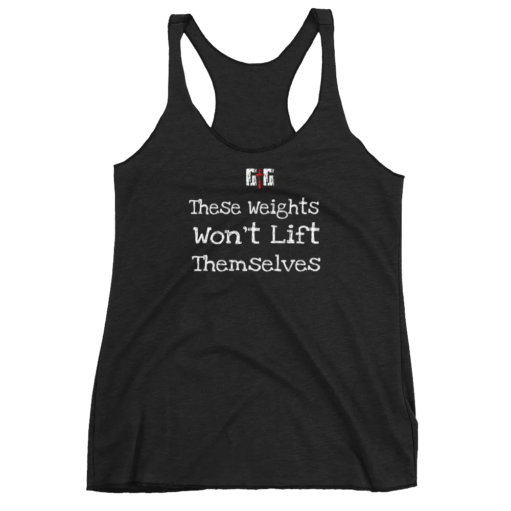 These Weights Ladies' Racerback Tanks