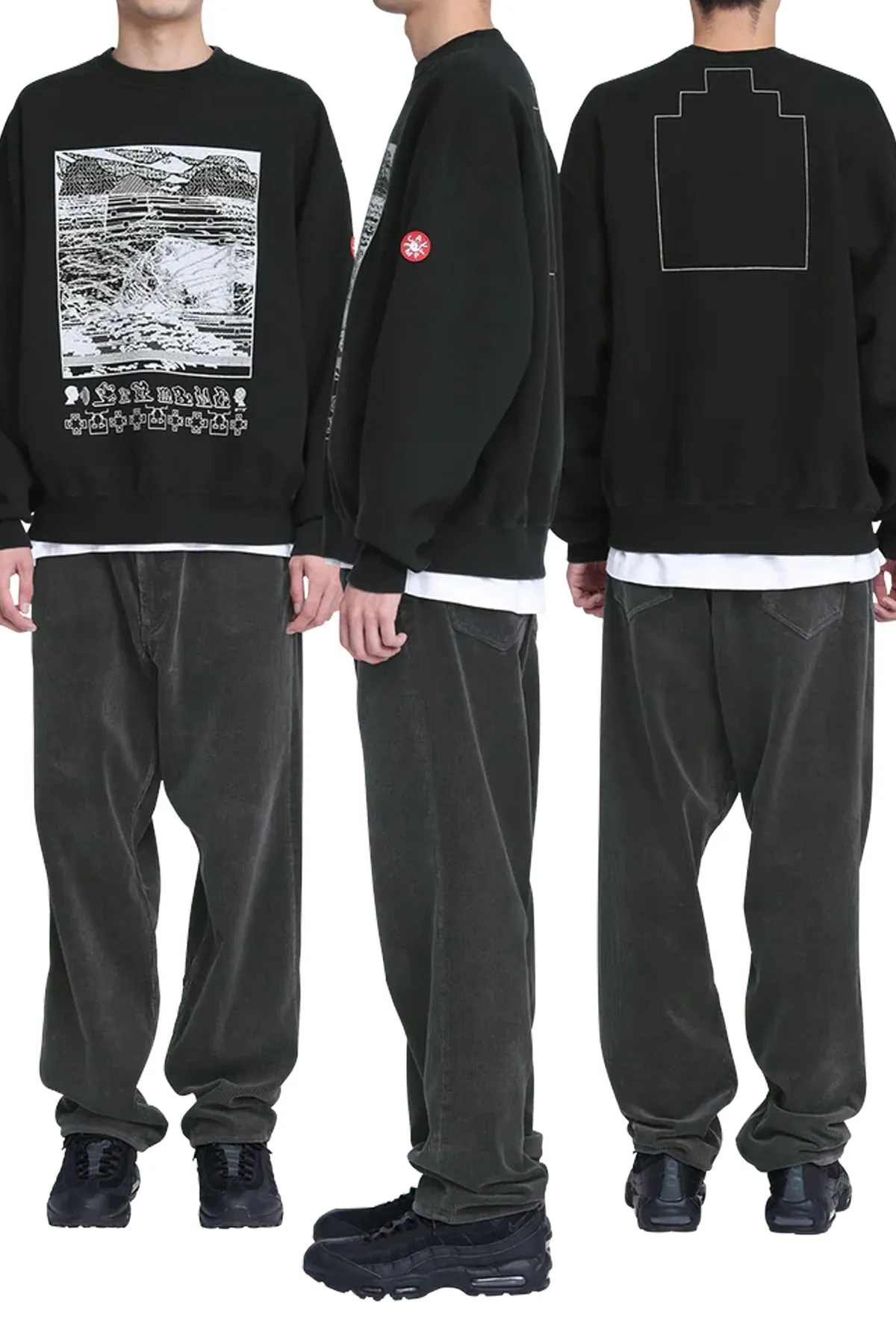 WASHED FK Hyperferma CREW NECK