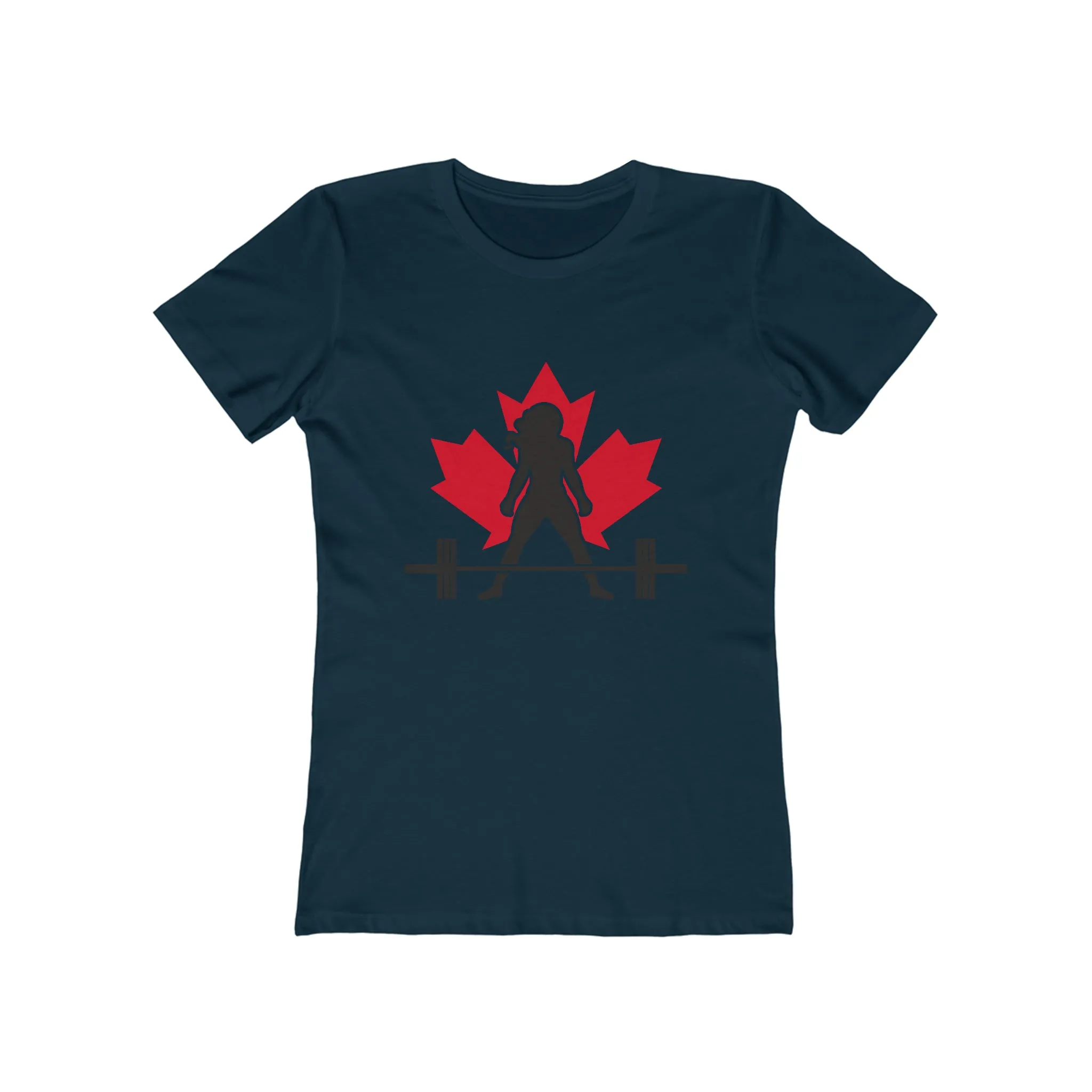 Women's The Boyfriend Tee - Canada Light Logo - Plain Back