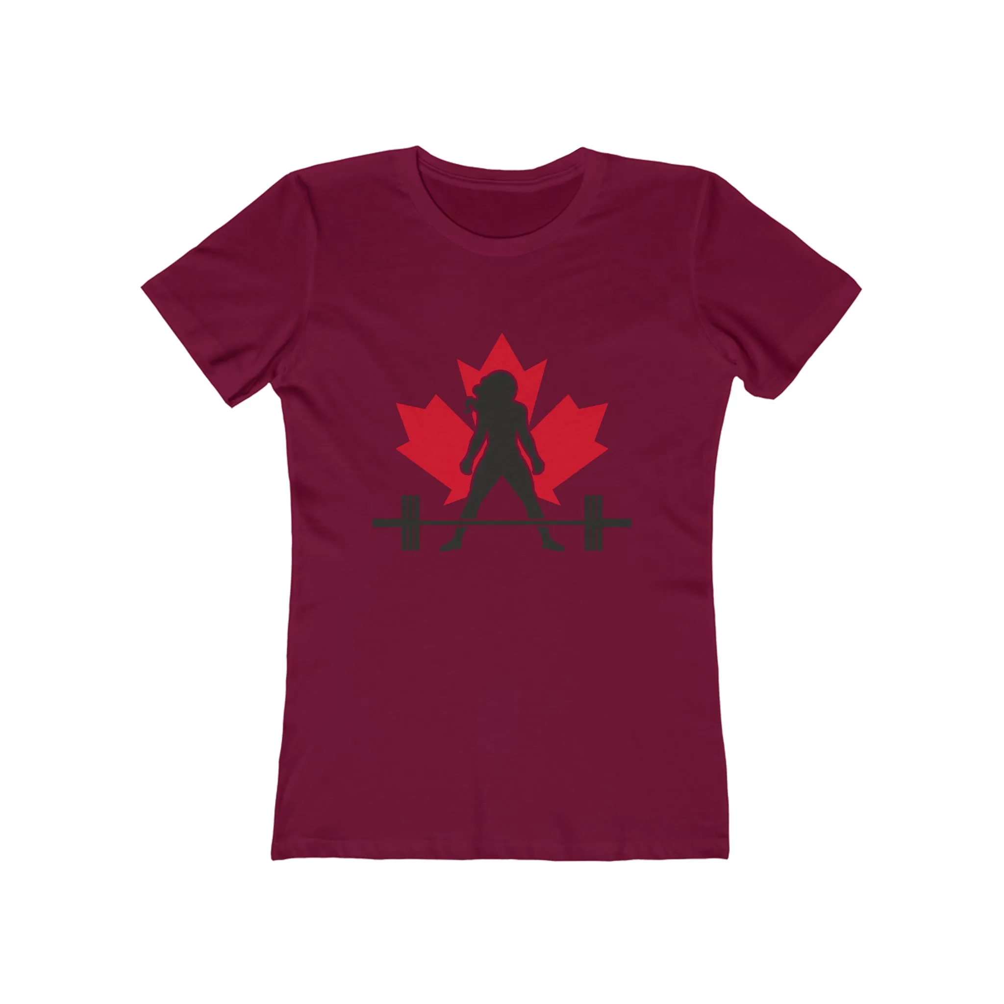 Women's The Boyfriend Tee - Canada Light Logo - Plain Back