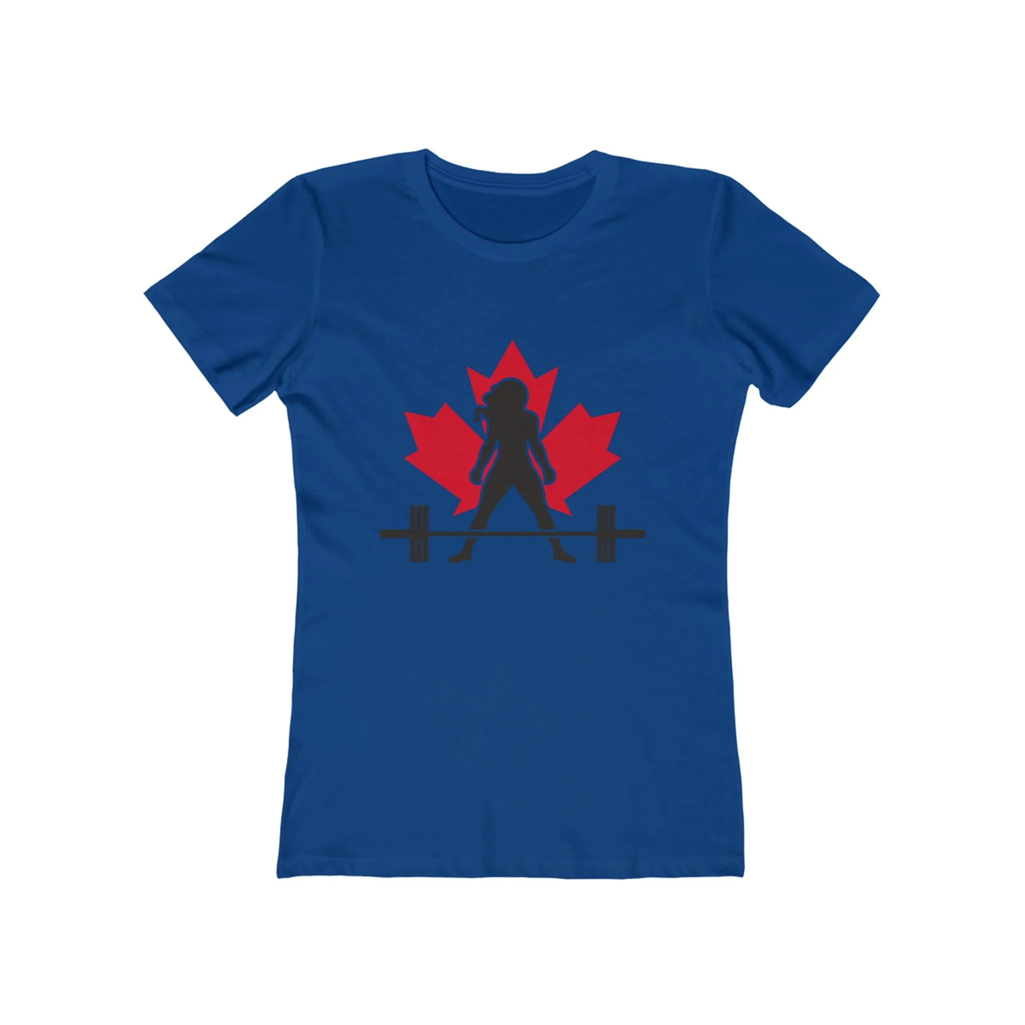 Women's The Boyfriend Tee - Canada Light Logo - Plain Back