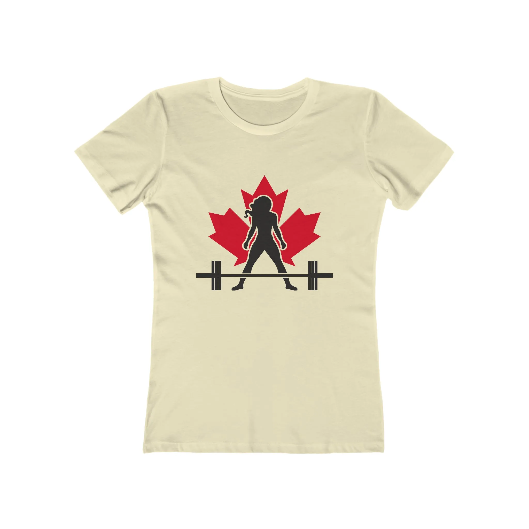Women's The Boyfriend Tee - Canada Light Logo - Plain Back