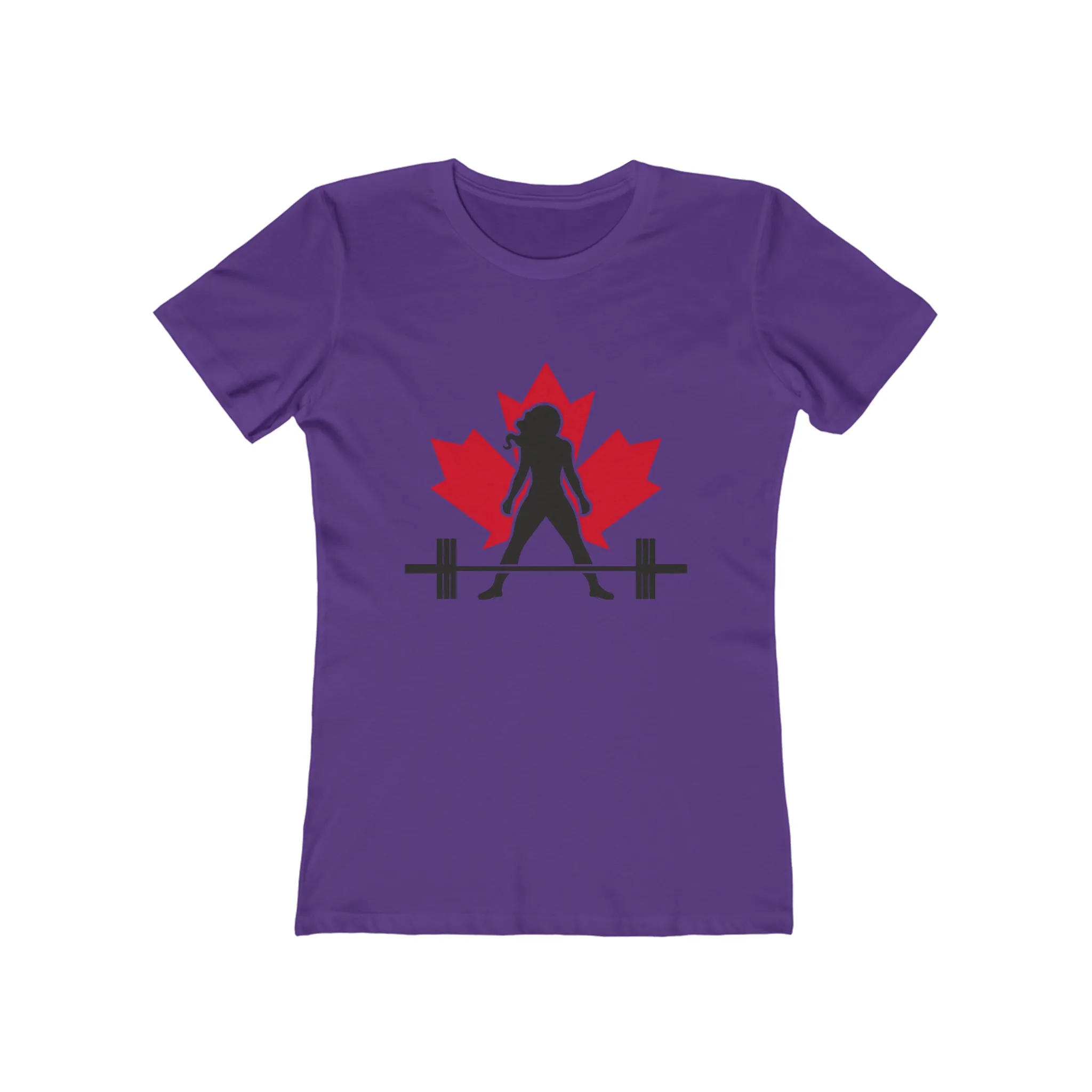 Women's The Boyfriend Tee - Canada Light Logo - Plain Back