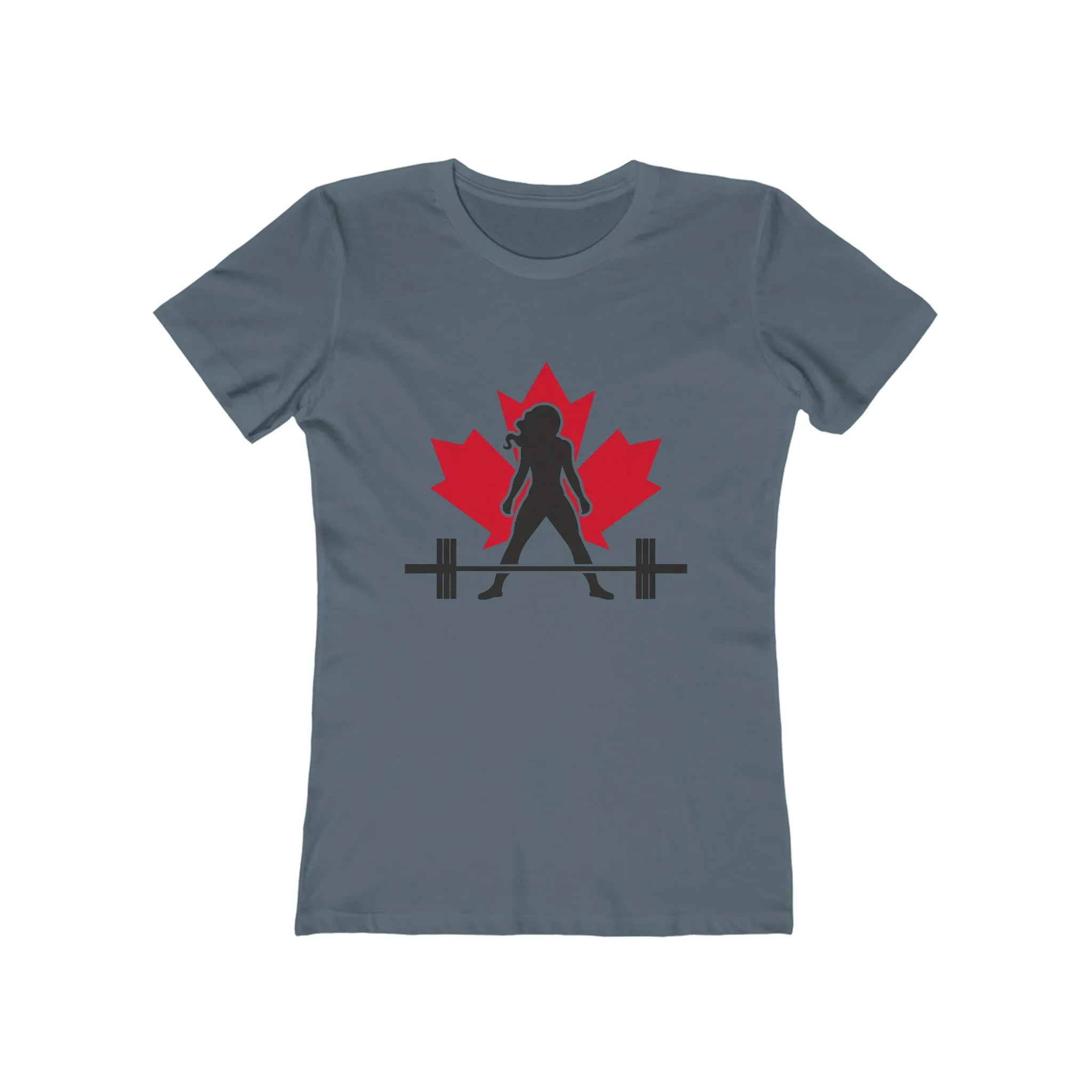 Women's The Boyfriend Tee - Canada Light Logo - Plain Back