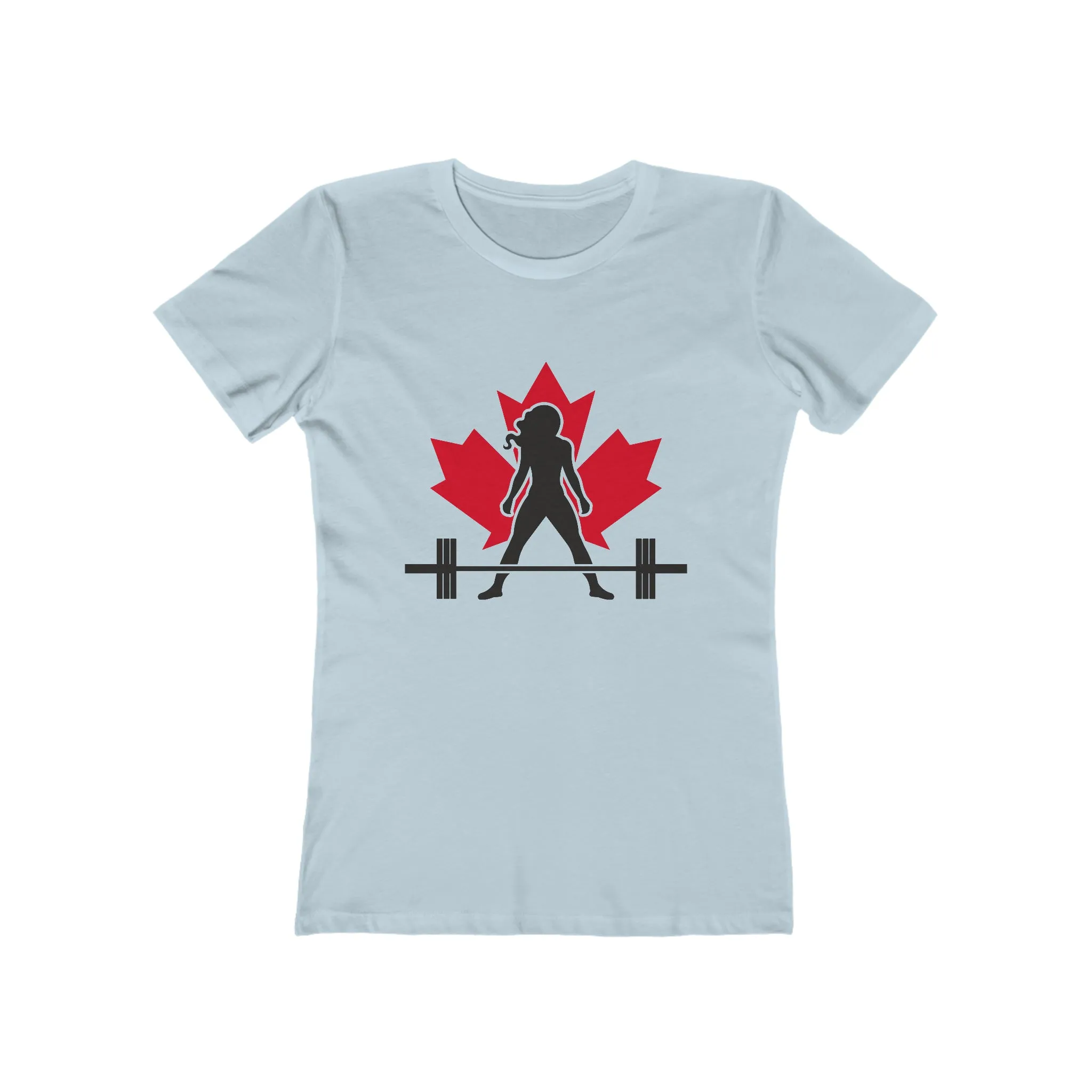 Women's The Boyfriend Tee - Canada Light Logo - Plain Back