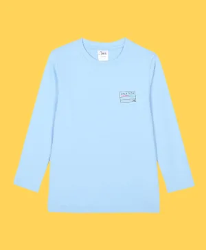 XPLR BOYS LONG SLEEVE T-SHIRT - SKY